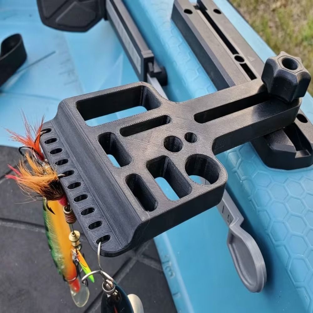 حامل معدات صيد السمك المتين لل - مراجعة Fishing Kayak Crate وسعره