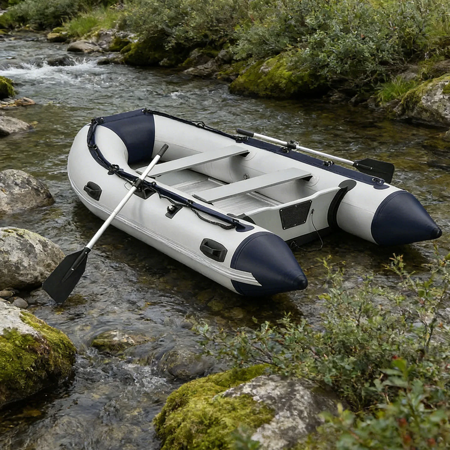 قارب كاياك قابل للنفخ من مادة  - مراجعة Fishing Kayak Inflatable وسعره
