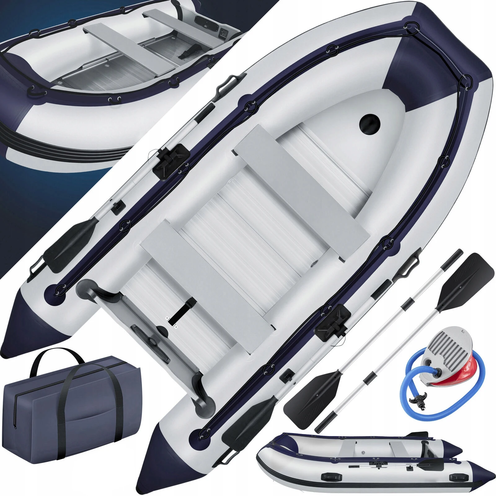 قارب كاياك قابل للنفخ من مادة  - مراجعة Fishing Kayak Inflatable وسعره