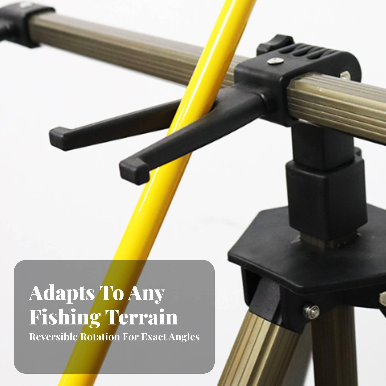 حامل قصبة صيد محمول ثلاثي القو - مراجعة Fishing Kayak Rod Holder وسعره