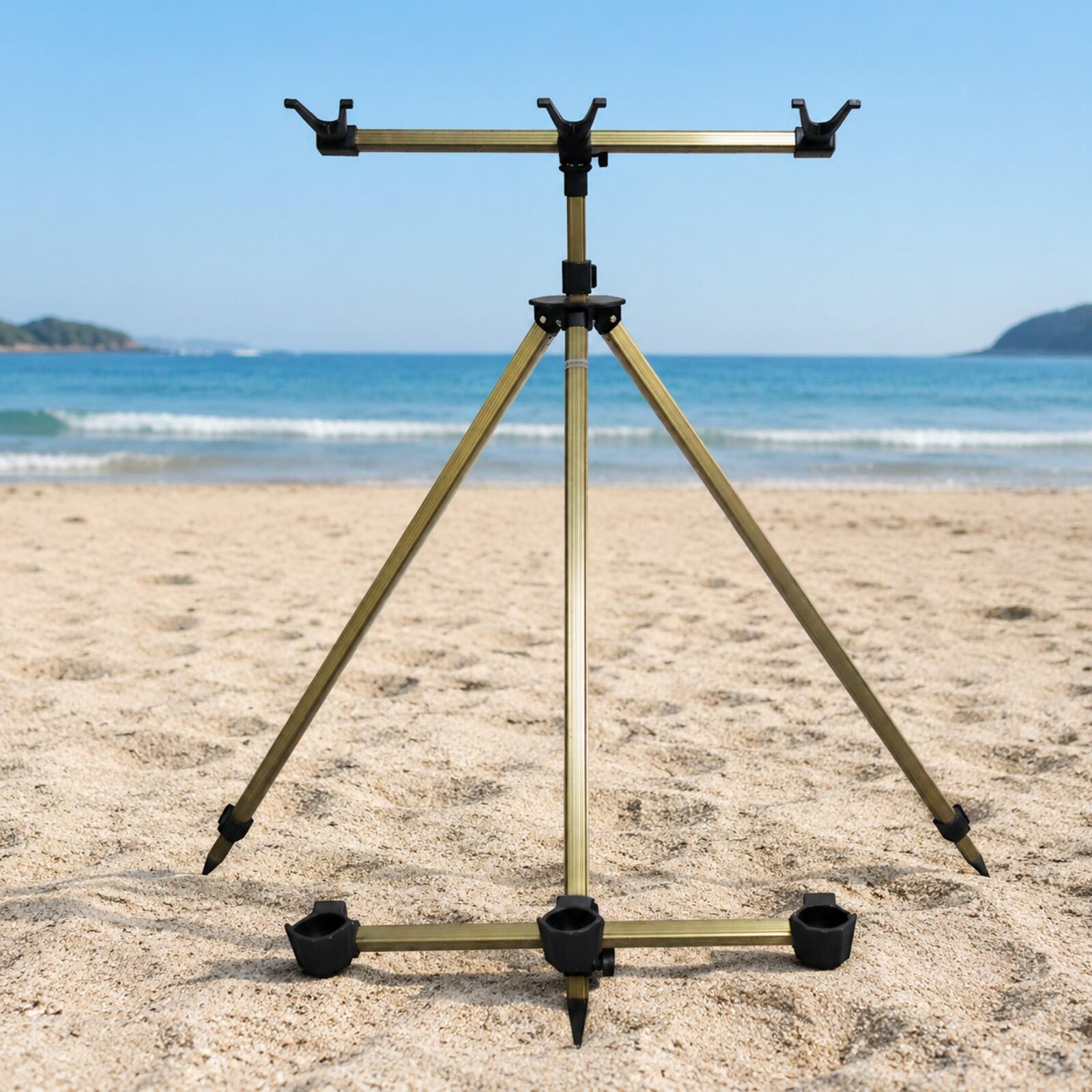 حامل قصبة صيد محمول ثلاثي القو - مراجعة Fishing Kayak Rod Holder وسعره